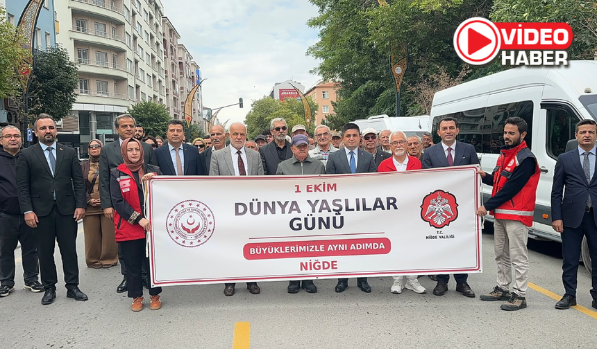 Niğde’de Yaşlılar Günü etkinliği düzenlendi