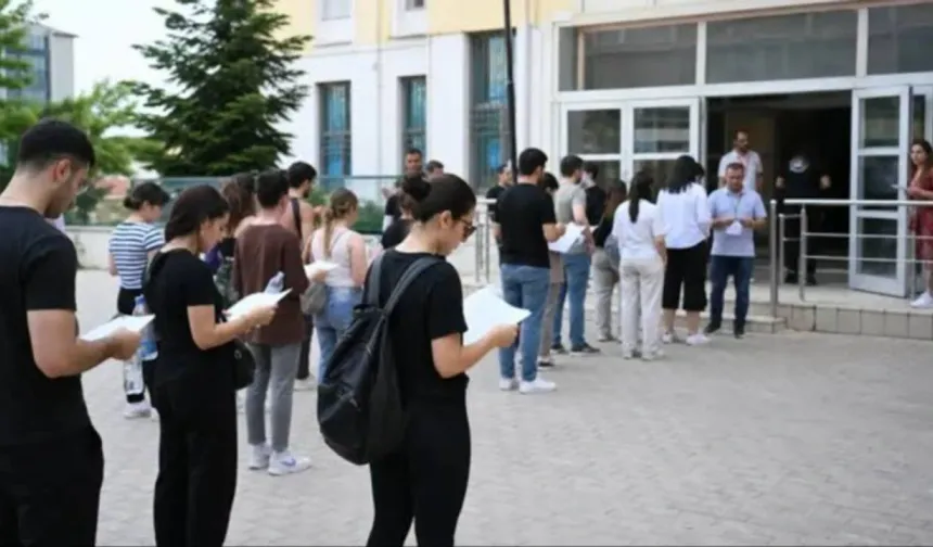 Niğde’de KPSS heyecanı başladı