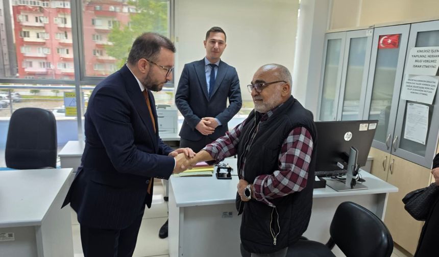 SGK Başkanı Elitaş Niğde İl Müdürlüğünü ziyaret etti