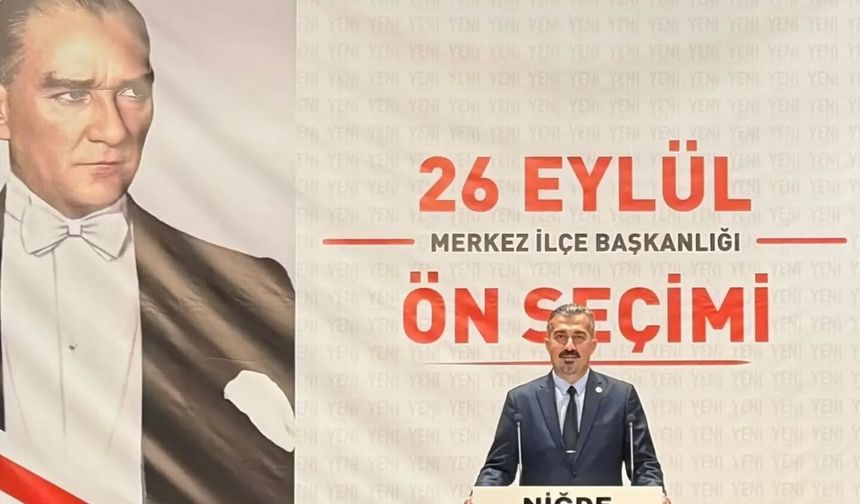 YENİ Parti Niğde Merkez İlçe Başkanlığı Mahalle Komisyonlarını kuruyor