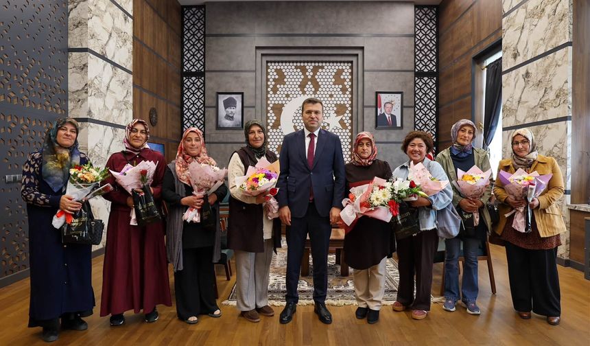 Niğde’de kadın çiftçilerin emeği unutulmadı
