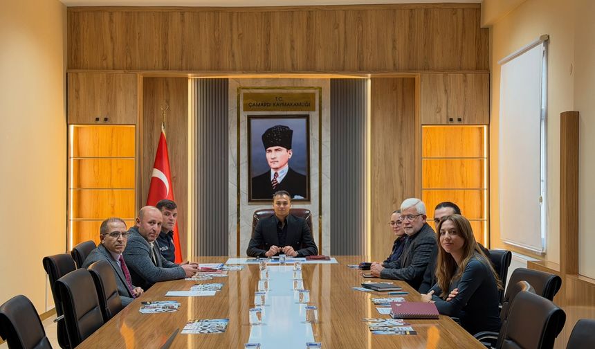 Çamardı’da Toplum Güvenliği ve Spor Güvenliği Kurulu toplantıları gerçekleştirildi