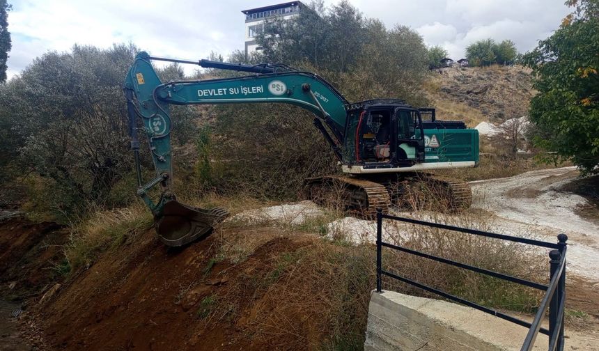 DSİ'den Niğde'de taşkın önlemi
