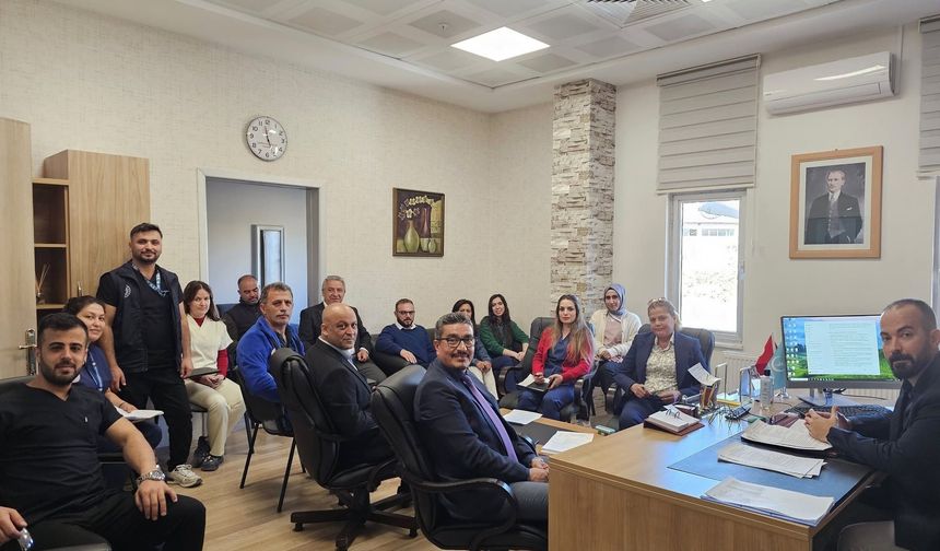 Ulukışla İlçe Devlet Hastanesi’nde iki kritik toplantı gerçekleştirildi