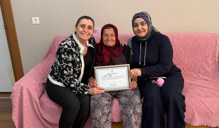 AK Parti Bor İlçe Başkanlığı’ndan teşkilat mensuplarına teşekkür belgesi