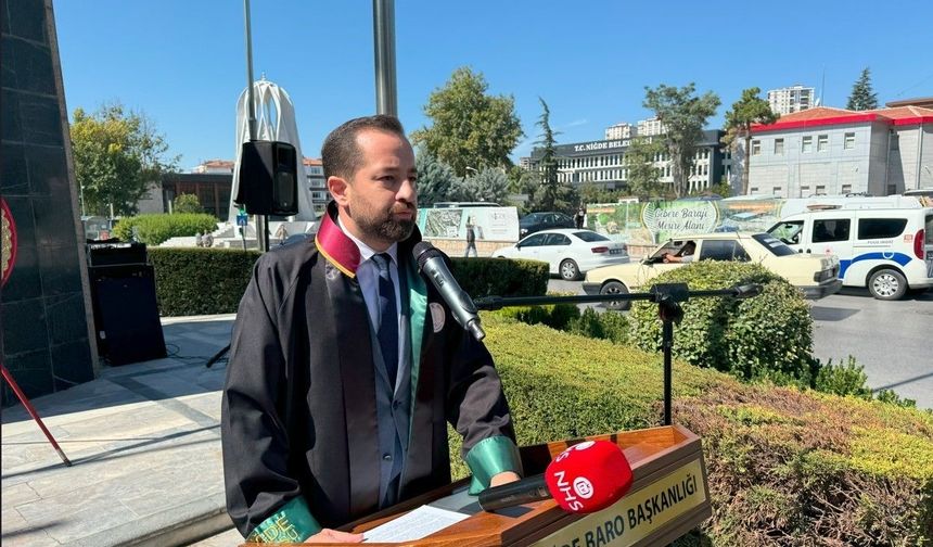 Niğde Barosu’nda Öztürk yeniden başkan