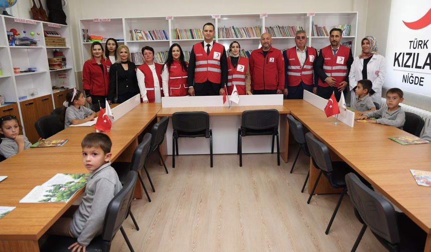 Kiledere İlkokuluna yeni kütüphane kazandırıldı
