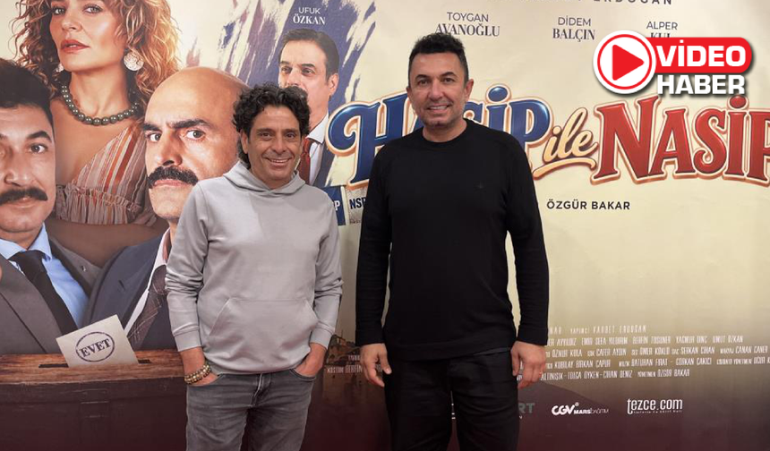 'Hasip ile Nasip' filminin galasına Bor'da yoğun ilgi