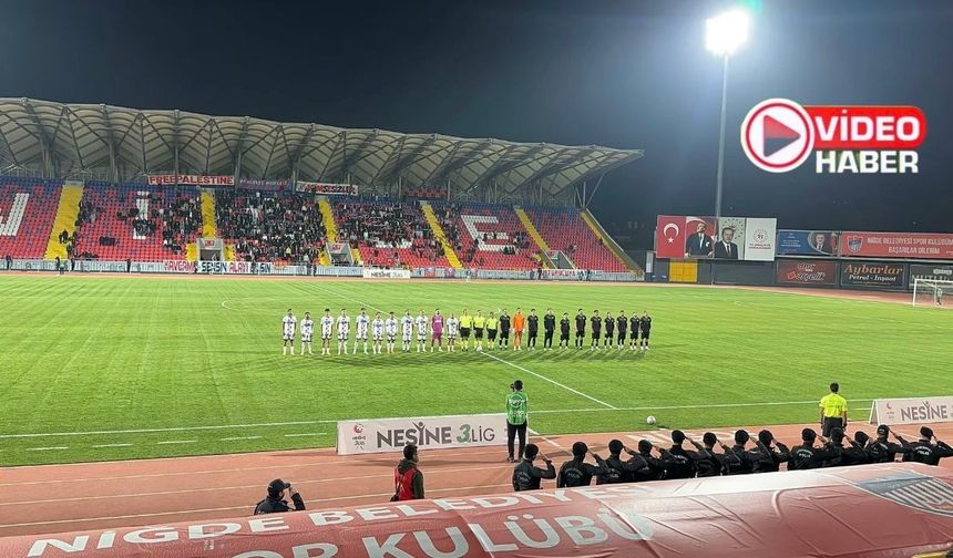 Niğde Belediyespor, Ağrı Spor’u uzatmalarda devirdi: 2-1