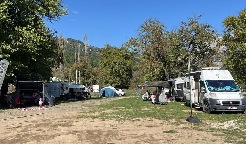 Niğdeli kamp tutkunları Belemedik’te buluştu