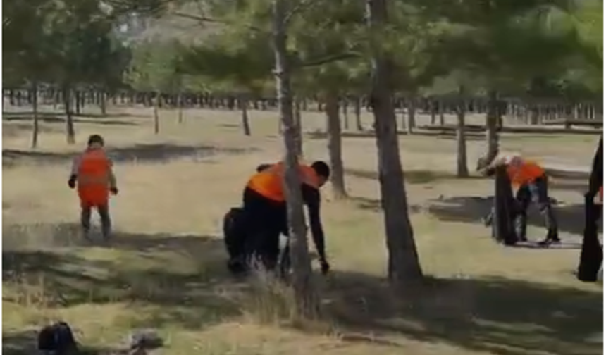 Köklü Değişim Niğde Temsilciliği’nden Narlıgöl’de çevre temizliği