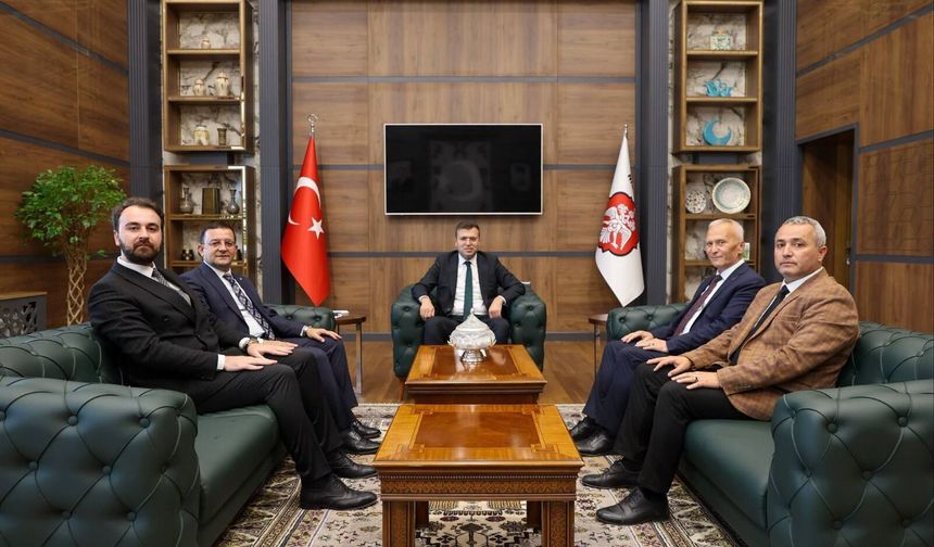 Tükenmez ve Özmen’den Vali Akmeşe’ye ziyaret