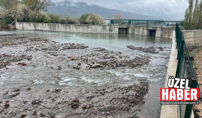 Niğde’de o belediye taşkın riskine karşı alarm durumuna geçti