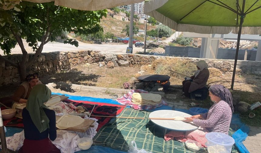 Niğde’de Yaz Yufkası Mesaisi Başladı