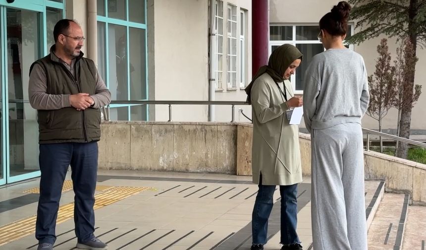 Niğdede YKS'nin ikinci oturumu AYT yapıldı