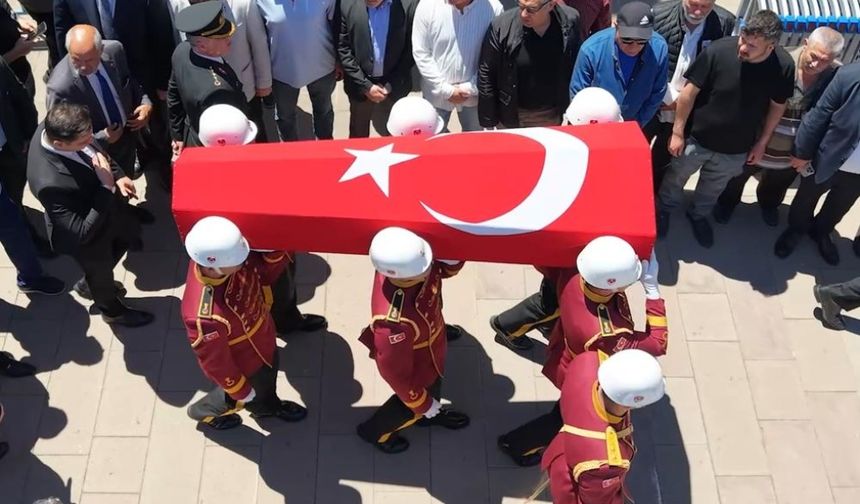 Şehit Yusuf Ergün son yolculuğuna uğurlandı