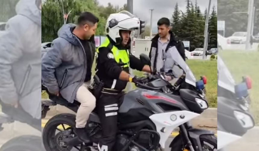 Sınava geç kalan adayların imdadına polis ekipleri yetişti