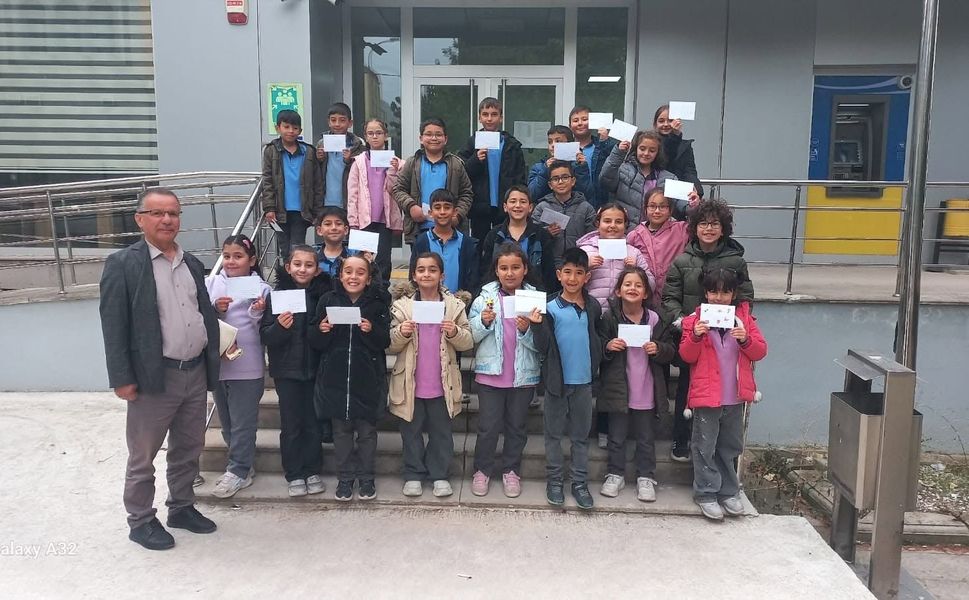 Çamardı Nazmiye Pınar İlkokulunda mektup arkadaşlığı heyecanı