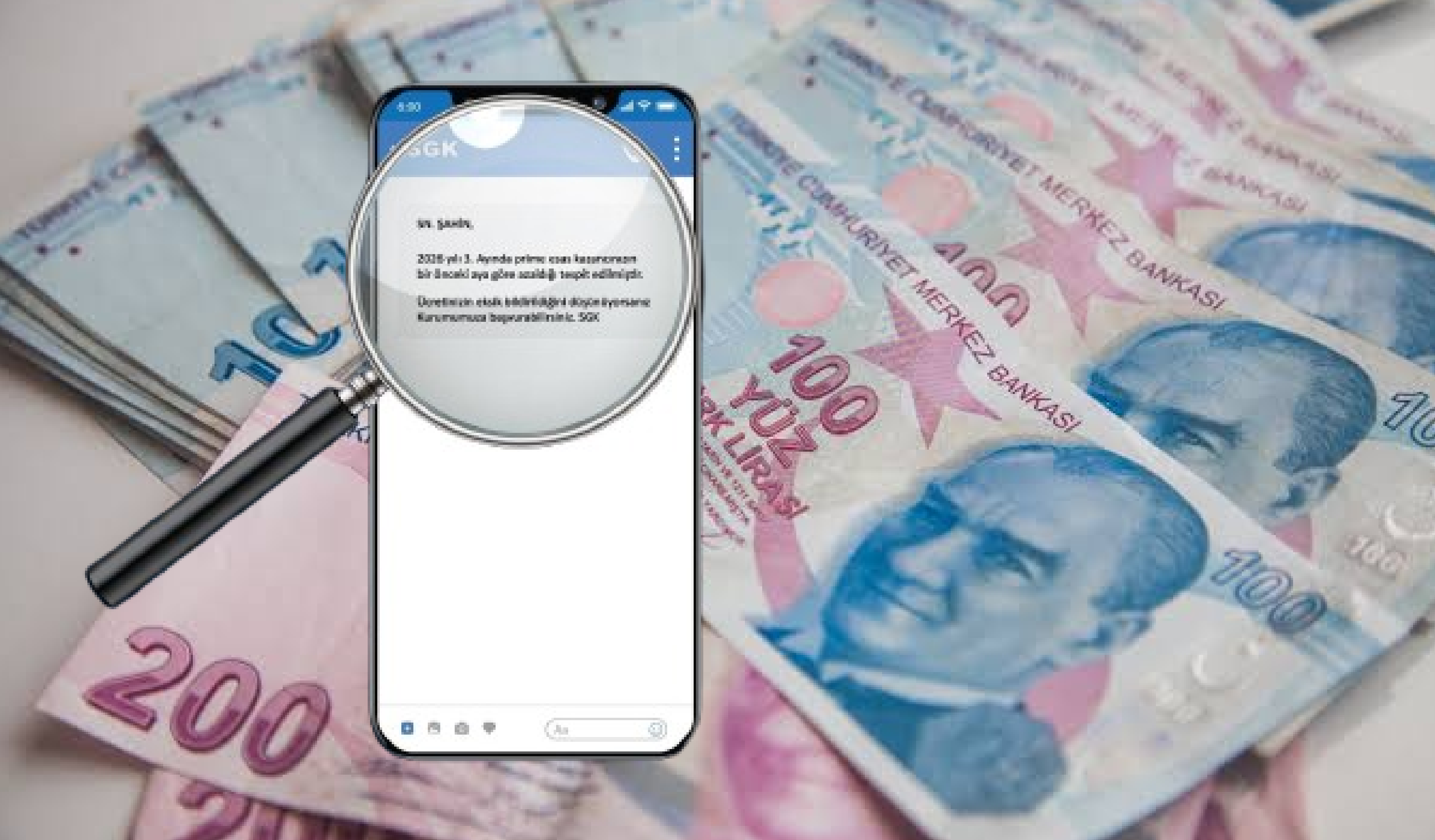 Telefonunuza bu mesaj geliyorsa SGK’ya başvurun