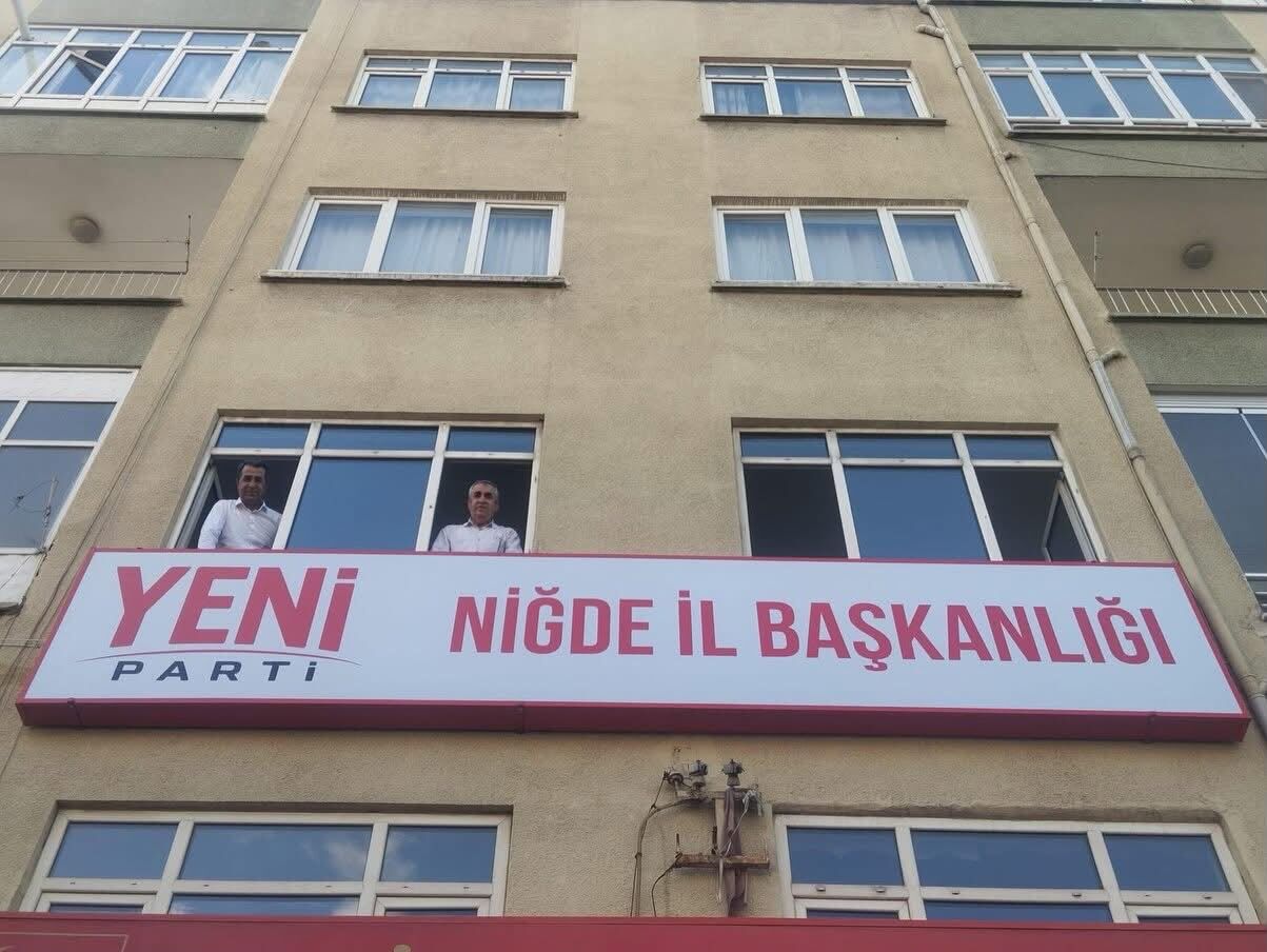 Yeni Parti Niğde İl Başkanlığı binası törenle açılıyor