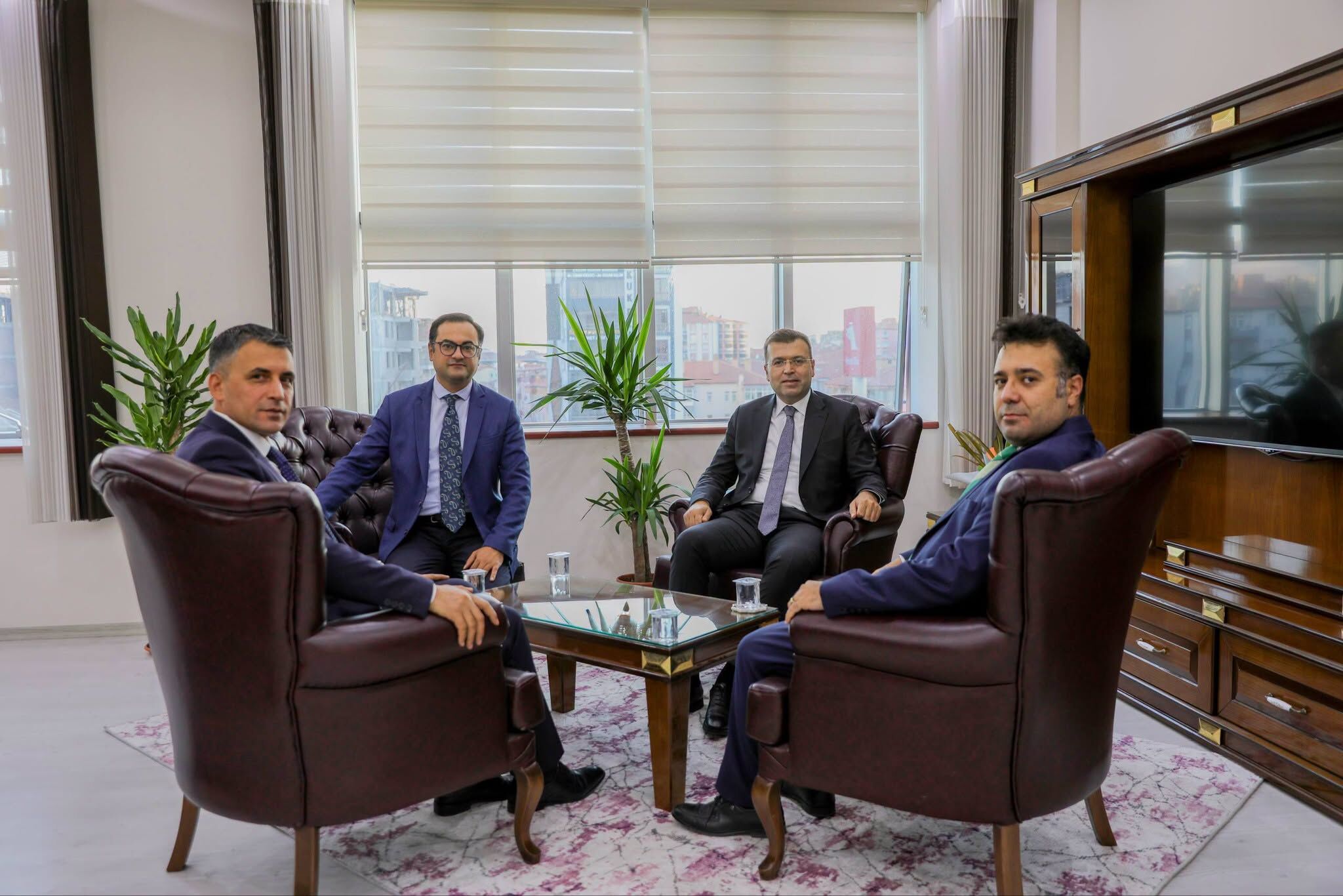 Niğde Valisi Nedim Akmeşe yargı mensuplarını ziyaret etti
