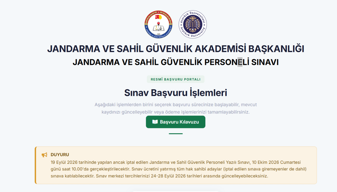Jandarma Ve Sahil Guvenlik Personeli Sinavi Ne Zaman Yapilacak Yeni Tarih Duyuruldu-1